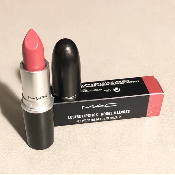 NWT MAC LUSTRE LIPSTICK-520 SEE SHEER - Picture 2 of 8